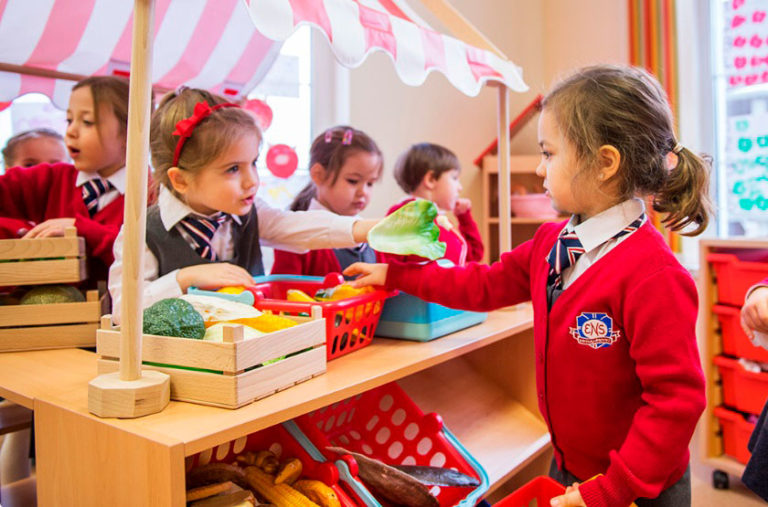 Английский детский сад: где дети играют и учатся