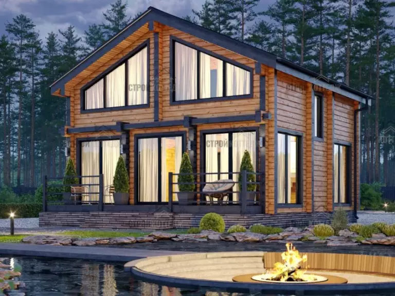 Строй Коттедж: надежное строительство домов из клееного бруса